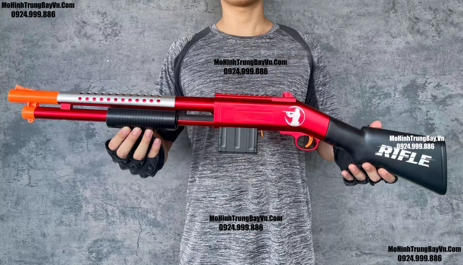 Súng Đạn Xốp Shotgun Winchester Model 1897 Nerf Văng Shell Giá Rẻ Tặng Kèm 2 Mag Mohinhtrungbay Mohinhtrungbay.vn