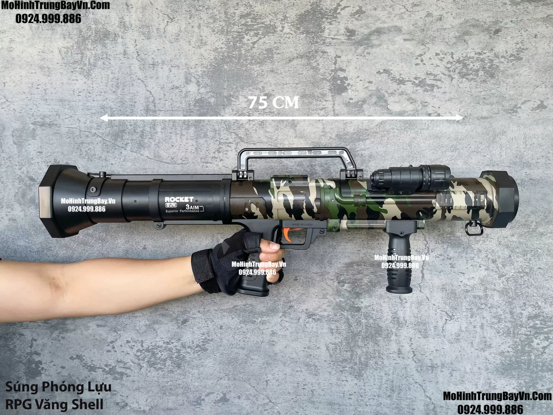 Súng Bắn Đạn Xốp Phóng Lựu Rocket RPG Giá Rẻ Chơi Cực Vui Mohinhtrungbay Mohinhtrungbay.vn