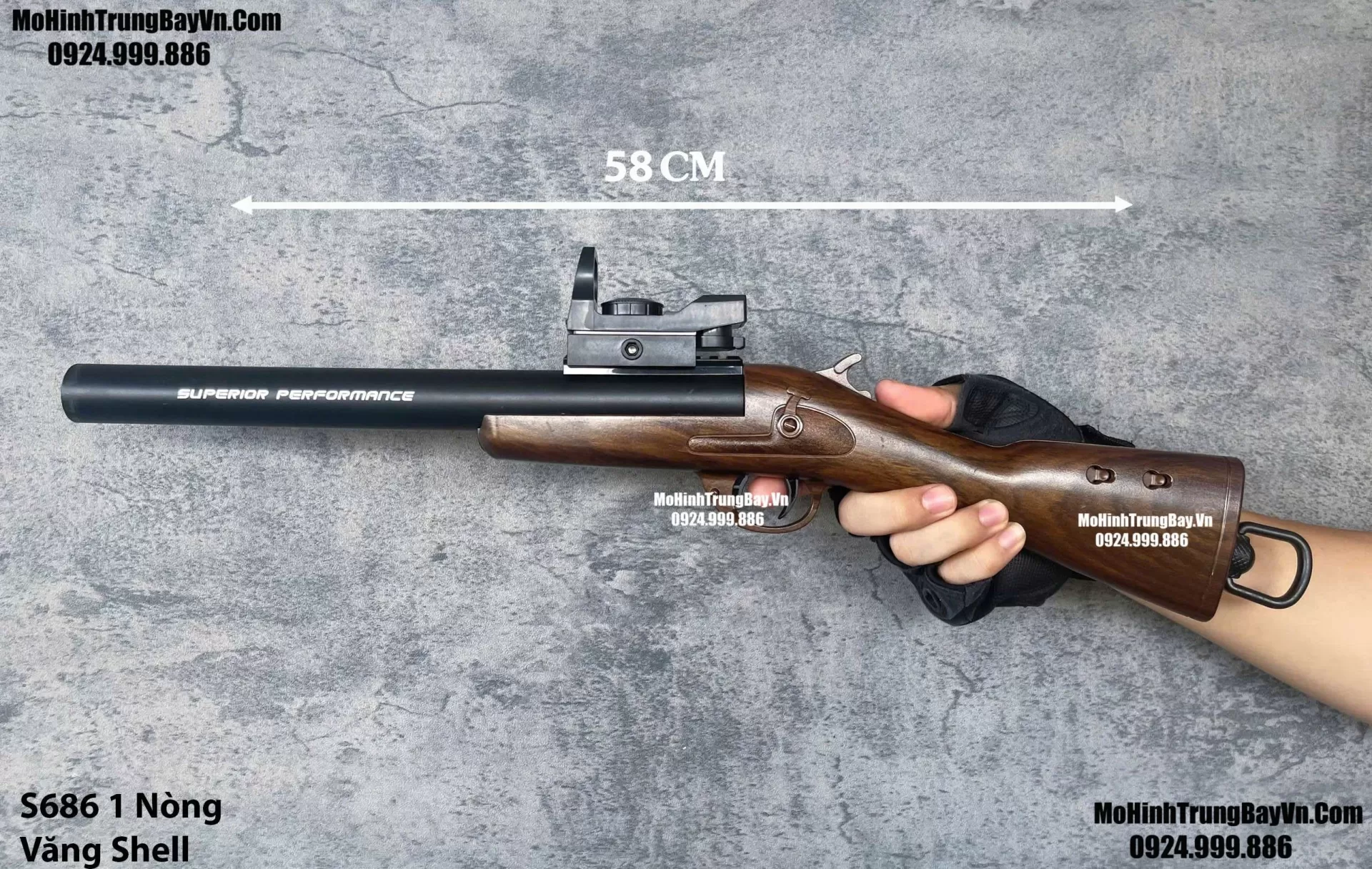 Súng Shotgun S686 Bản 1 Nòng Giá Rẻ Văng Shell Chơi Cực Vui Mohinhtrungbay Mohinhtrungbay.vn