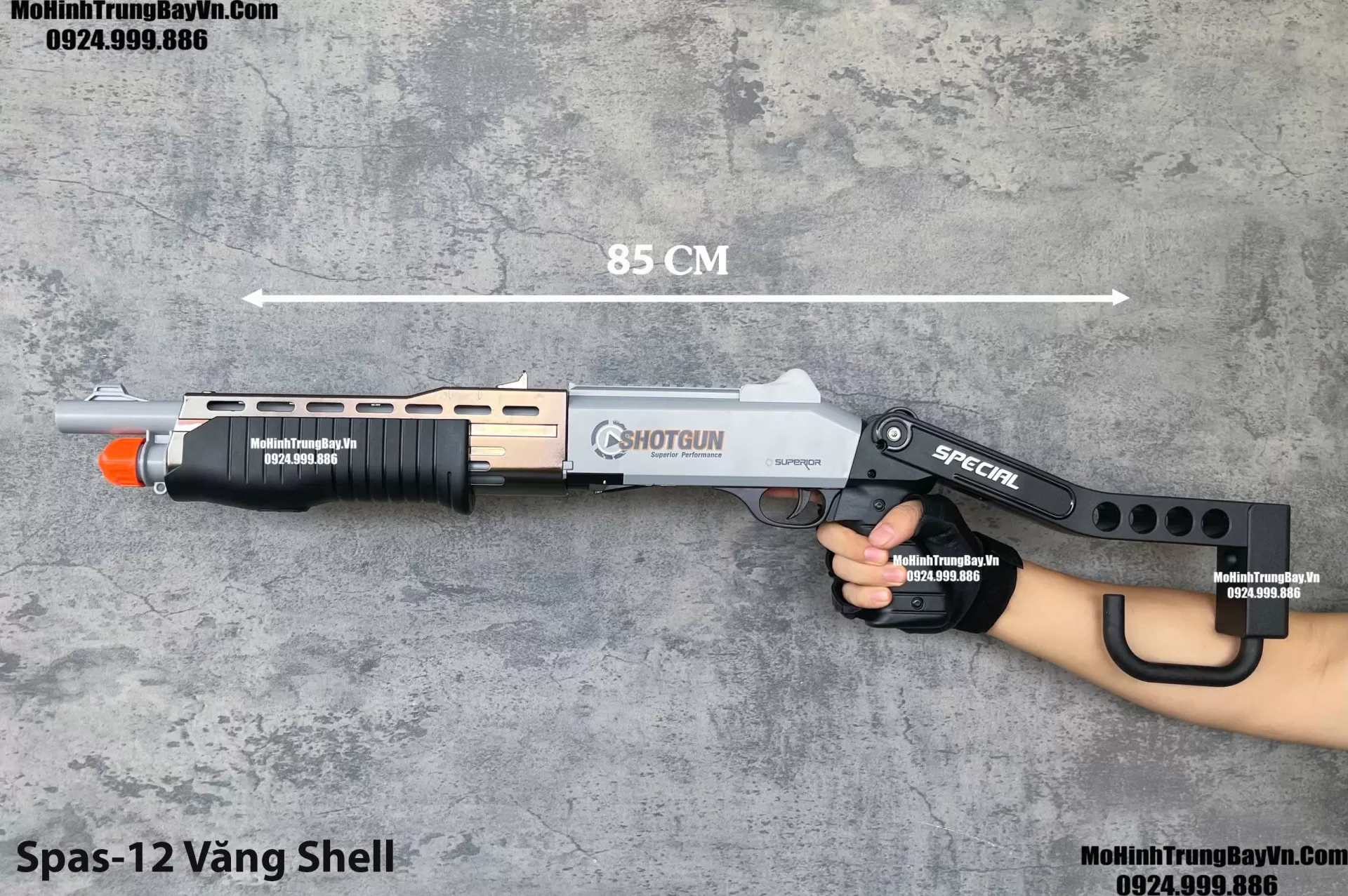Súng Bắn Đạn Xốp Văng Shell Spas-12 Giá Rẻ Full Phụ Kiện Mohinhtrungbay Mohinhtrungbay.vn