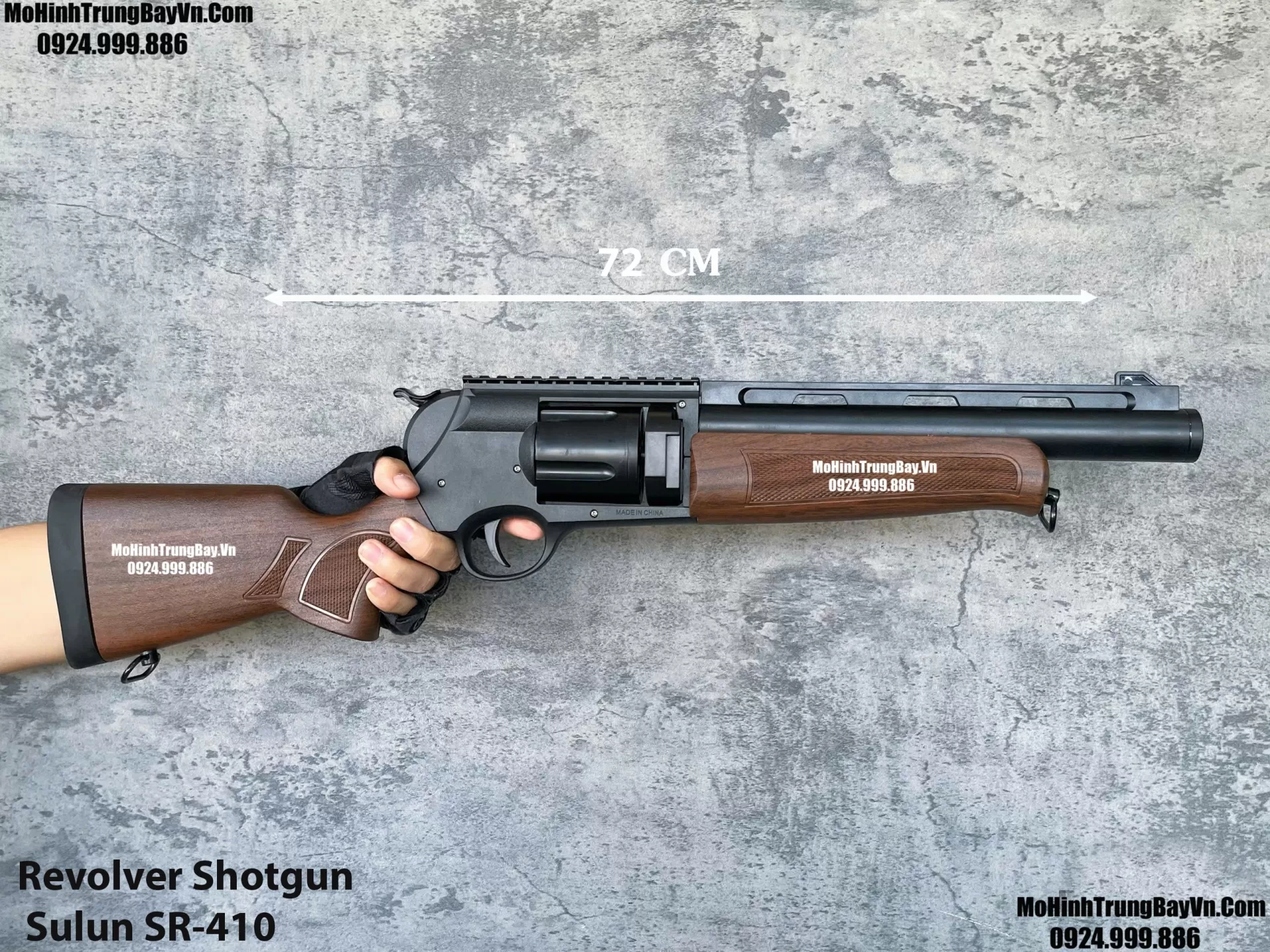 Súng Ổ Xoay Revolver Shotgun Sulun SR-410 Bắn Đạn Xốp Full Phụ Kiện Giá Rẻ Mohinhtrungbay Mohinhtrungbay.vn