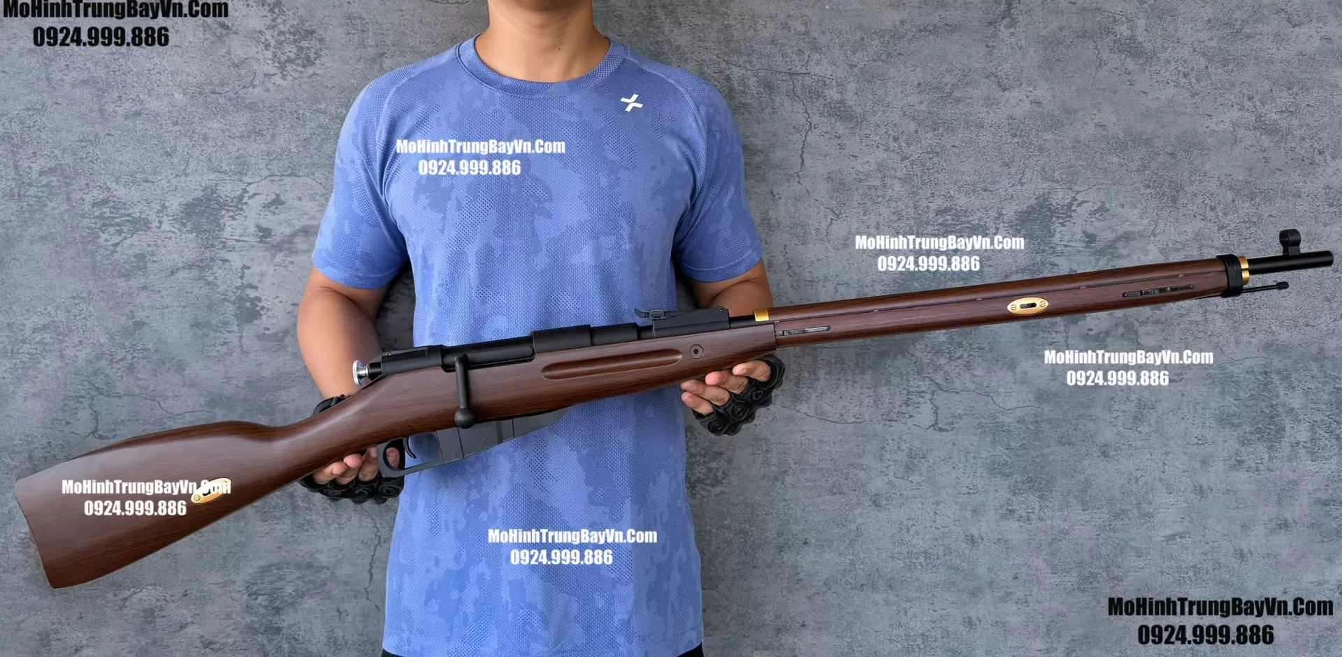 Súng Sniper Văng Shell Mosin Nagant M1891 Nâu Gỗ 110cm Bắn Đạn Thạch Và Xốp Cực Đẹp k98 ka98 Mohinhtrungbayvn Mohinhtrungbay.vn (1) (1) (1)