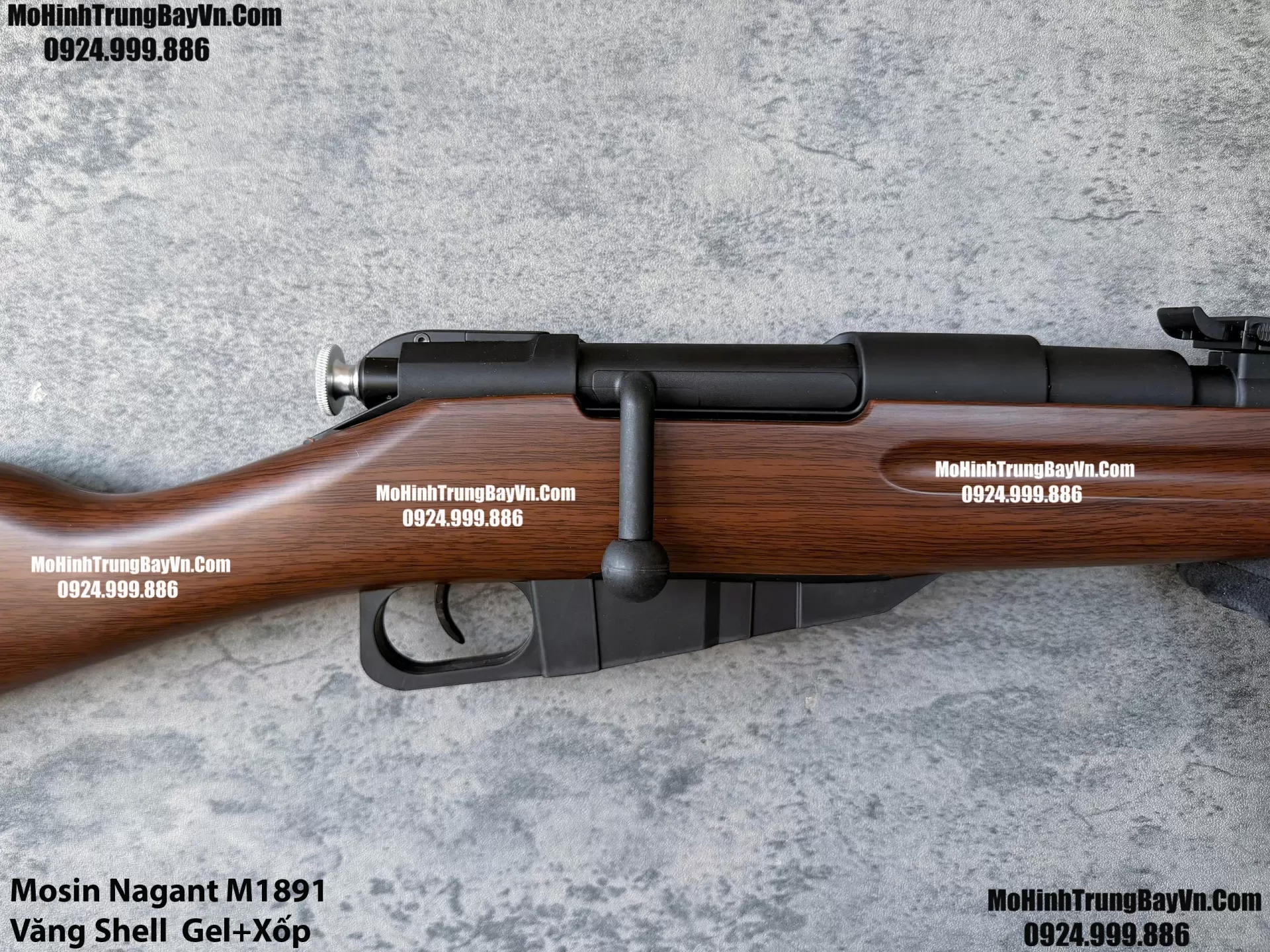 Súng Sniper Văng Shell Mosin Nagant M1891 Nâu Gỗ 110cm Bắn Đạn Thạch Và Xốp Cực Đẹp k98 ka98 Mohinhtrungbayvn Mohinhtrungbay.vn (1) (1) (1)