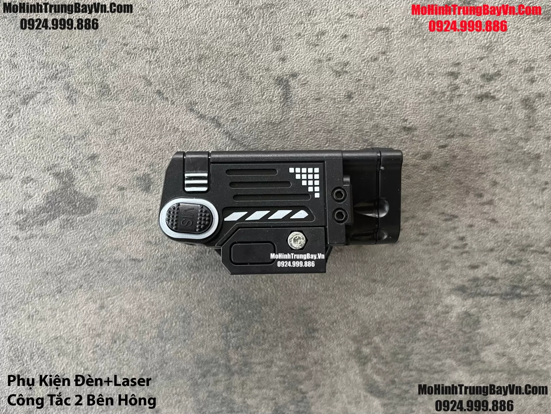 Phụ Kiện Đèn+Laser Tích Hợp 2 Trong 1 Giá Rẻ Công Tắc Ngang Hông