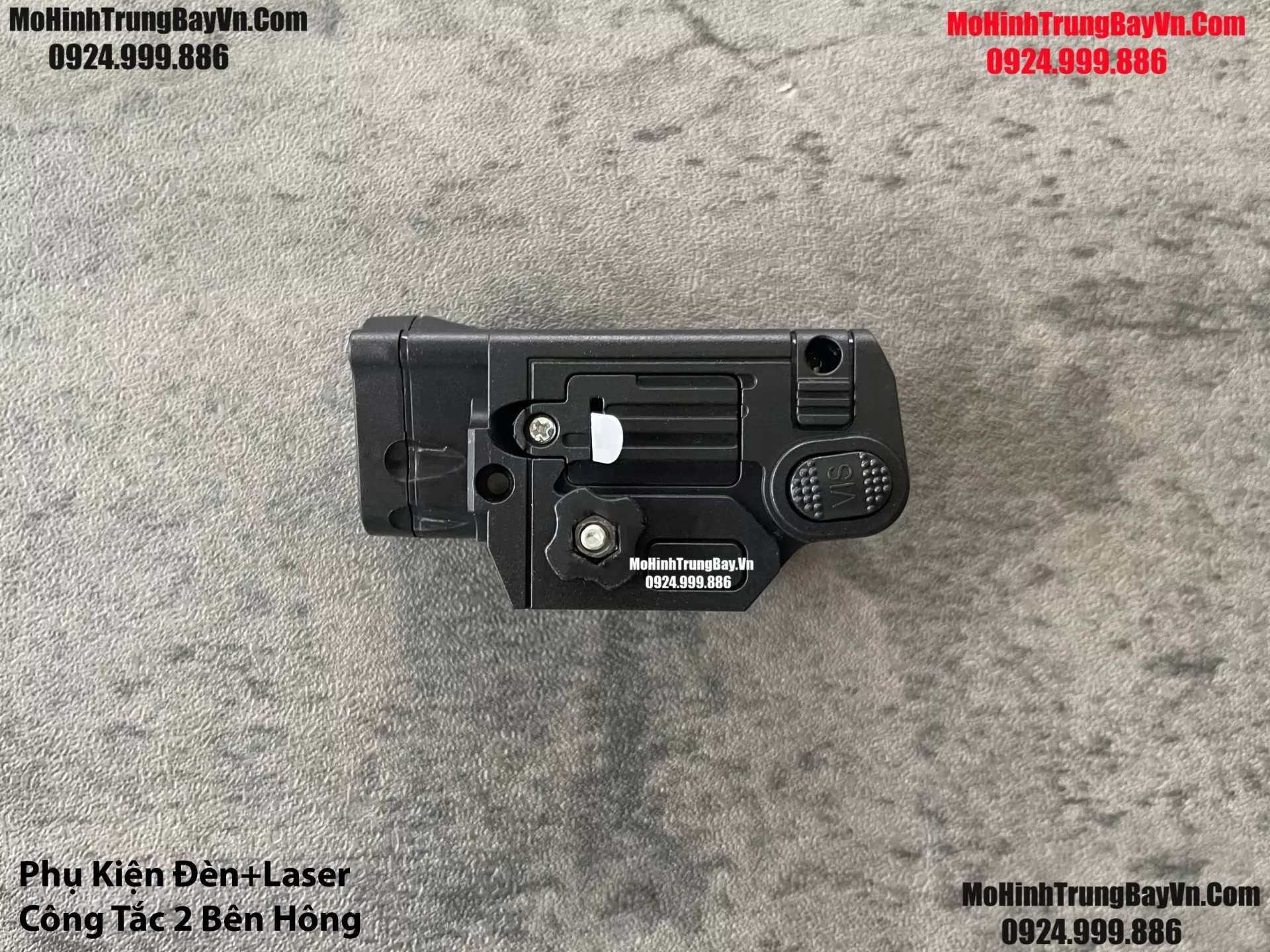Phụ Kiện Đèn+Laser Tích Hợp 2 Trong 1 Giá Rẻ Công Tắc Ngang Hông