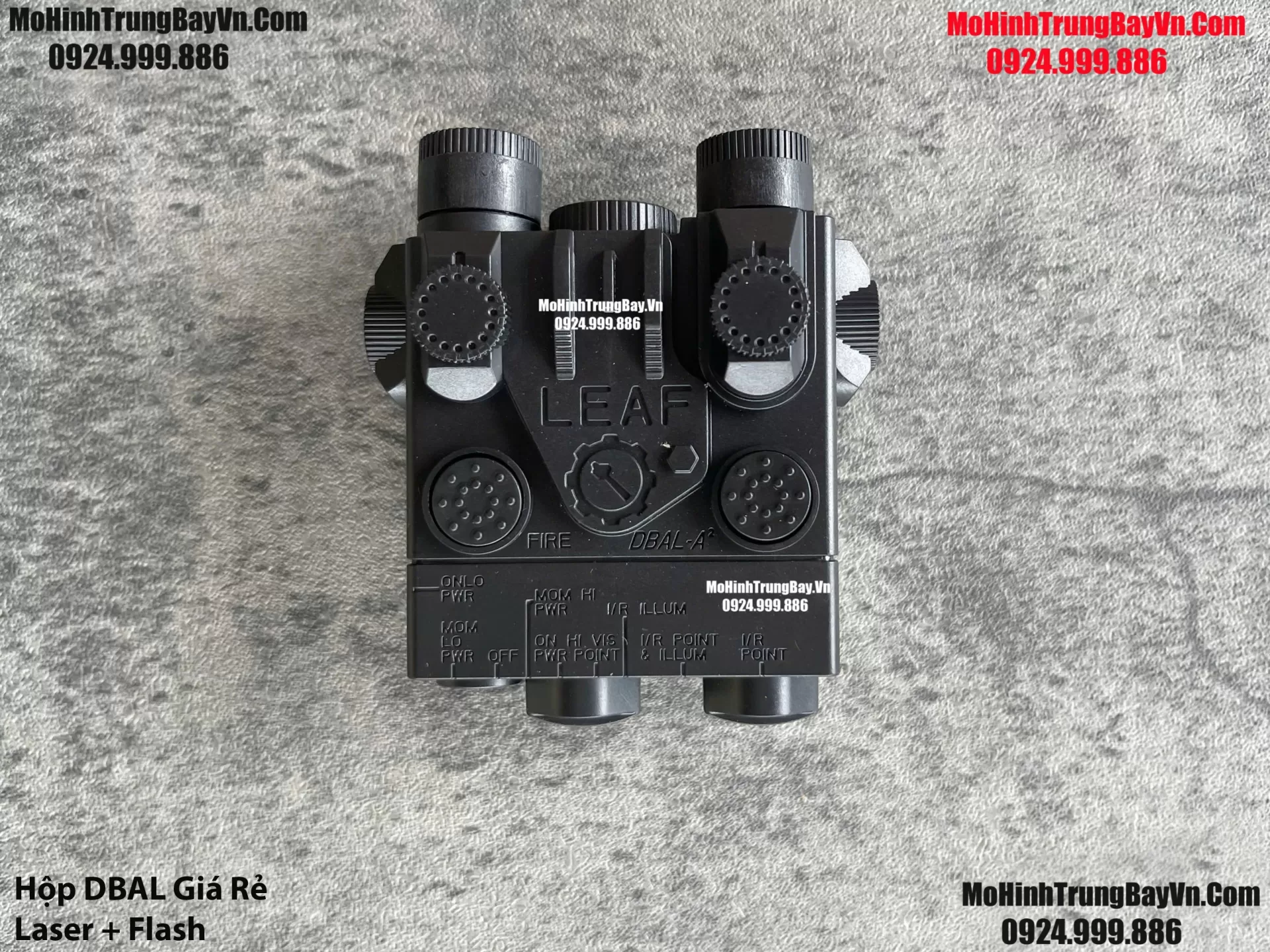 Phụ Kiện Hộp Chiến Thuật DBAL Giá Rẻ Đèn Pin Laser