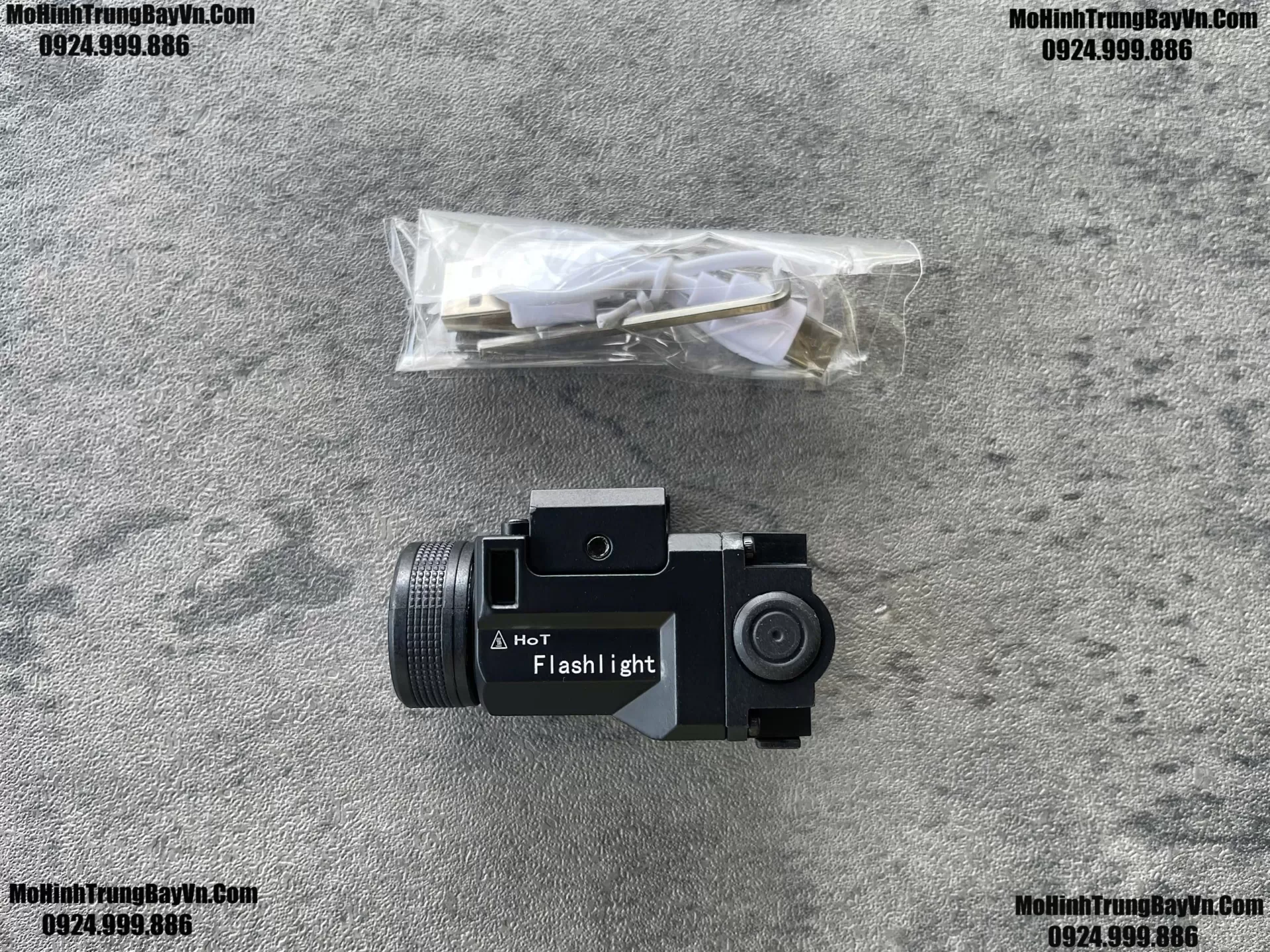 Phụ Kiện Đèn Pin WL14 Full Kim Loại Cao Cấp Kèm Sạc