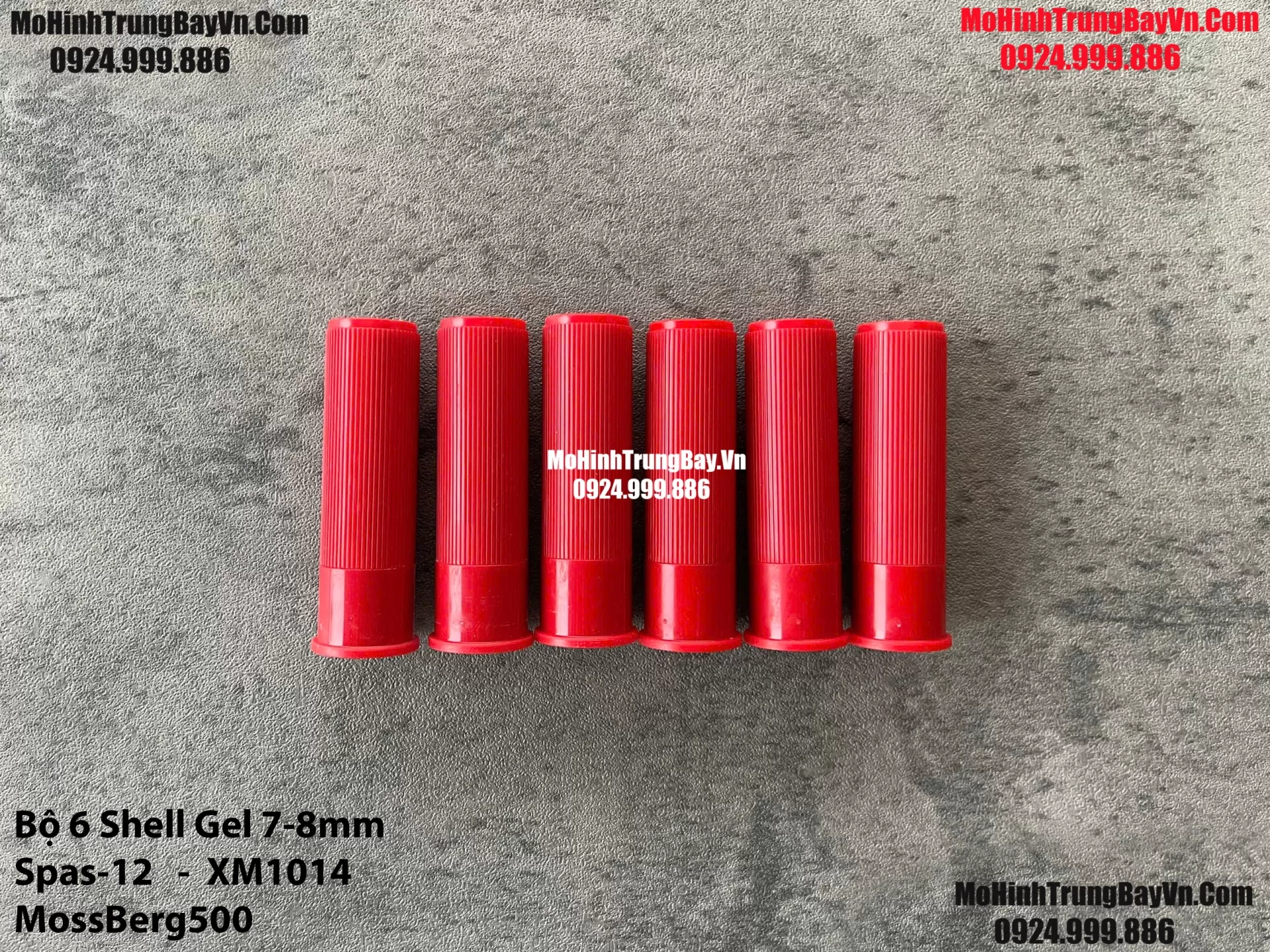 Bộ Shell ABS  Đạn Thạch 7-8mm Cho Xm1014 Mossberg M500  Spas12 Shotgun Chuẩn Hãng UDL