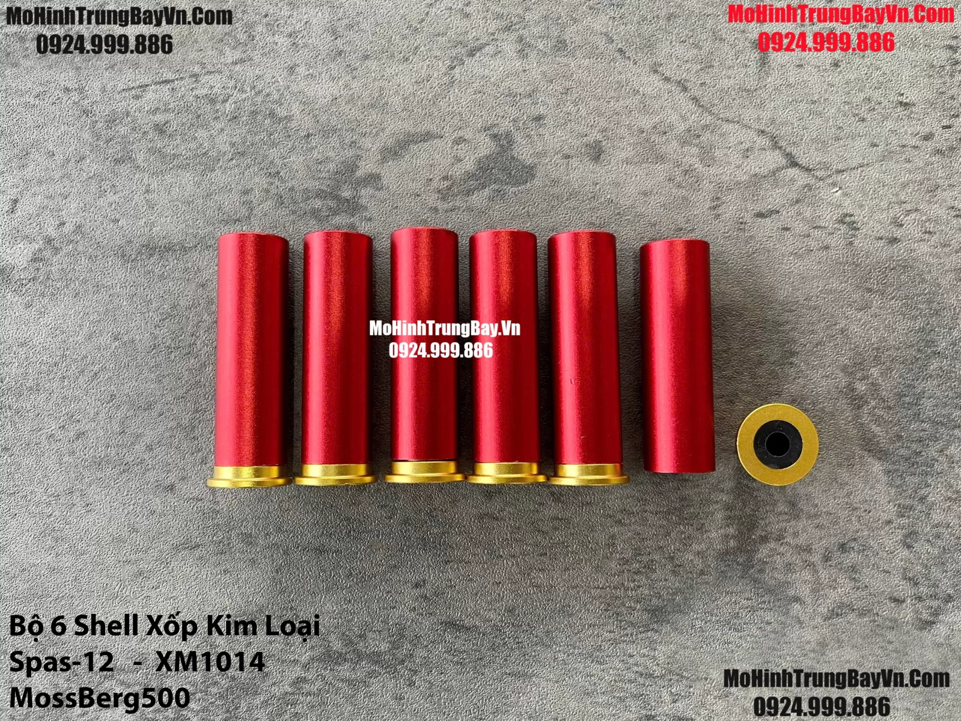 Bộ Shell Kim Loại Đạn Xốp Cho Xm1014 Mossberg M500 Shotgun Chuẩn Hãng UDL