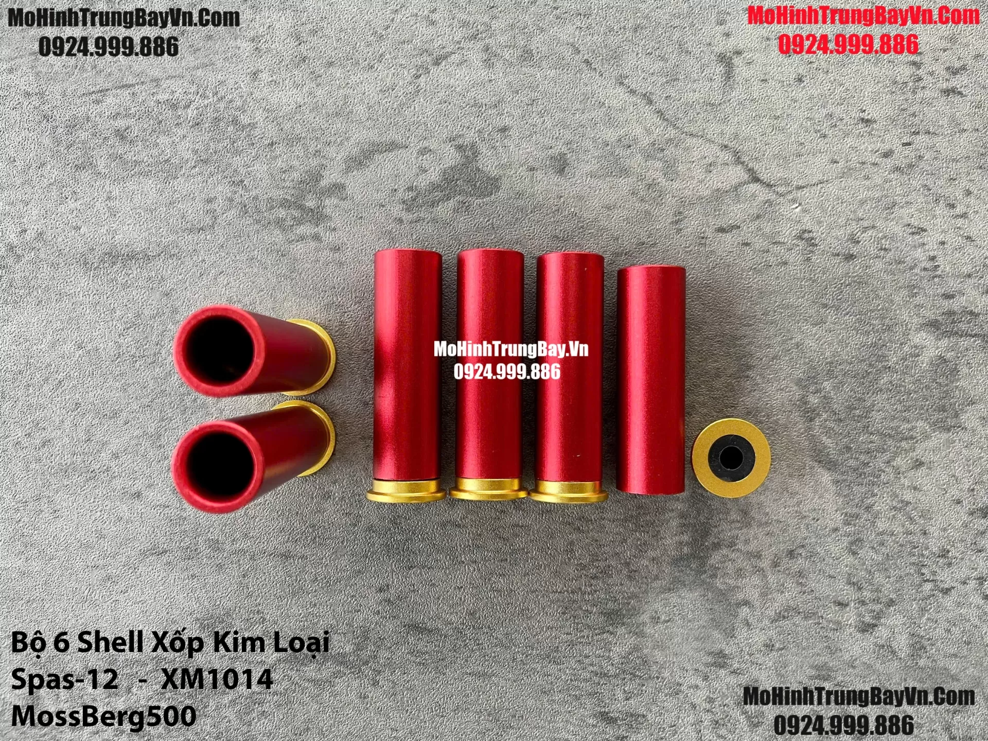 Bộ Shell Kim Loại Đạn Xốp Cho Xm1014 Mossberg M500 Shotgun Chuẩn Hãng UDL