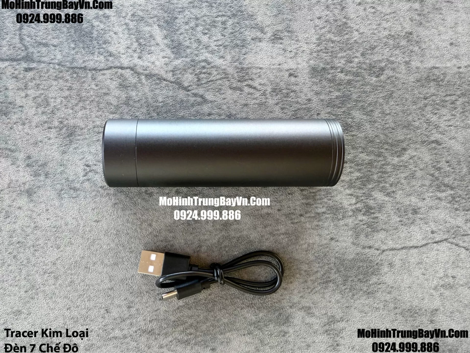 Giảm Thanh Kim Loại Light Tracer 11cm 7 Chế Độ Điều Chỉnh  Ren 14mm