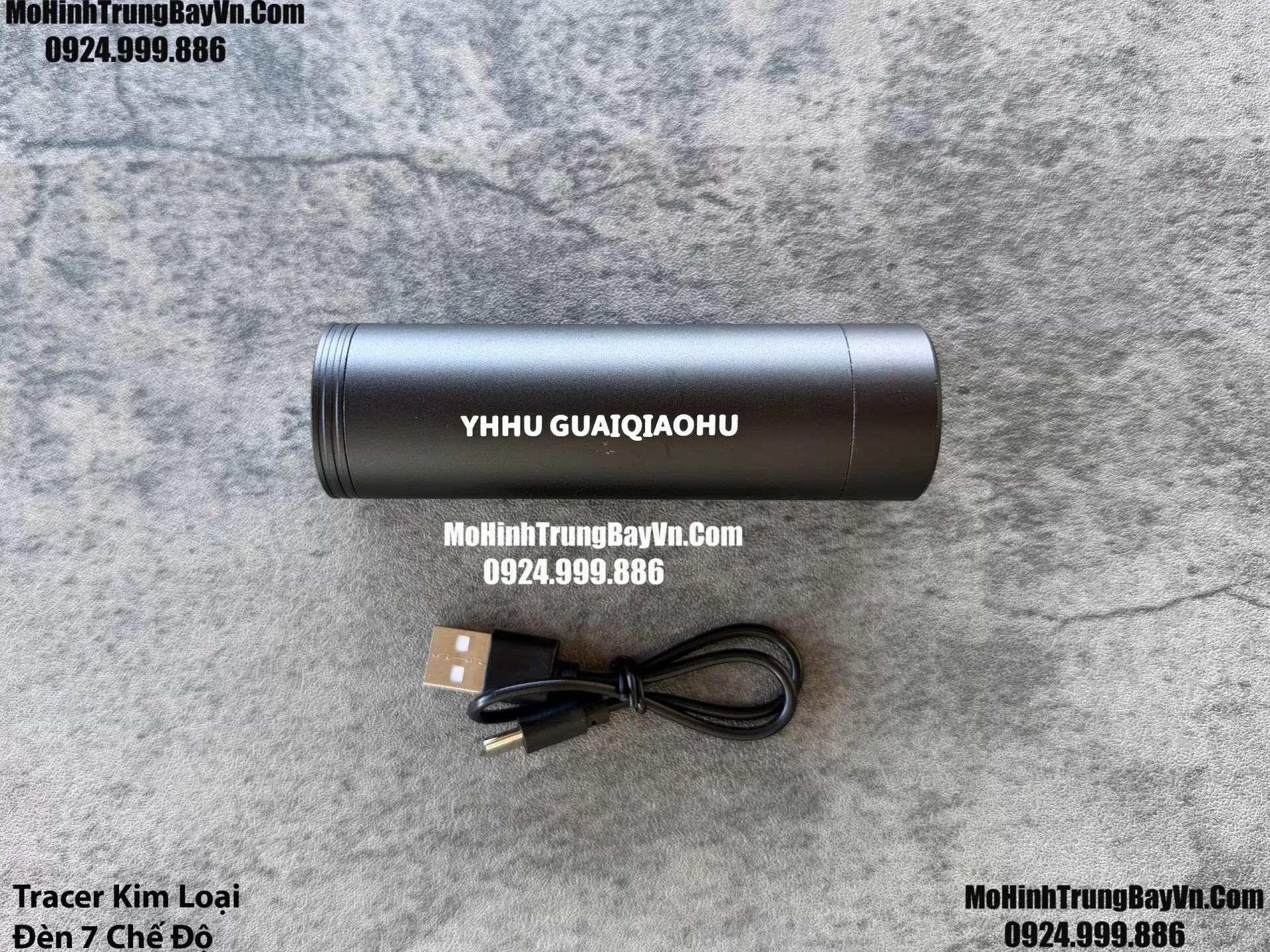 Giảm Thanh Kim Loại Light Tracer 11cm 7 Chế Độ Điều Chỉnh  Ren 14mm