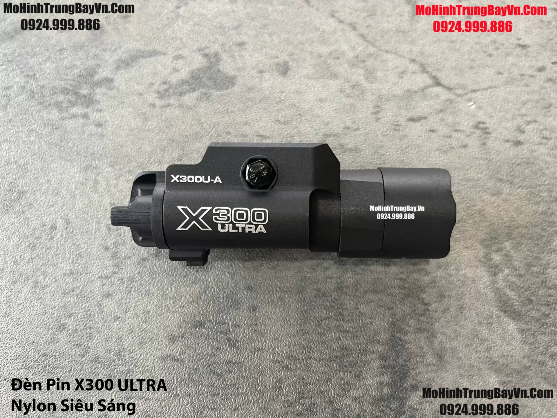 Phụ Kiện Đèn Pin Siêu Sáng X300Ultra Màu Đen
