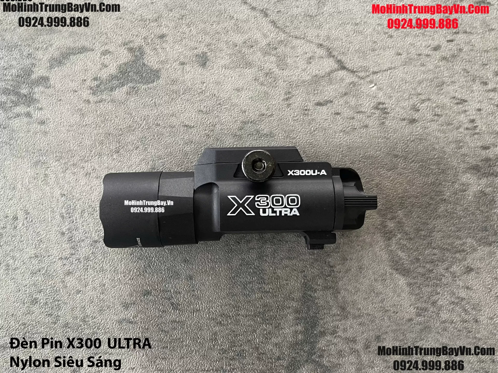 Phụ Kiện Đèn Pin Siêu Sáng X300Ultra Màu Đen