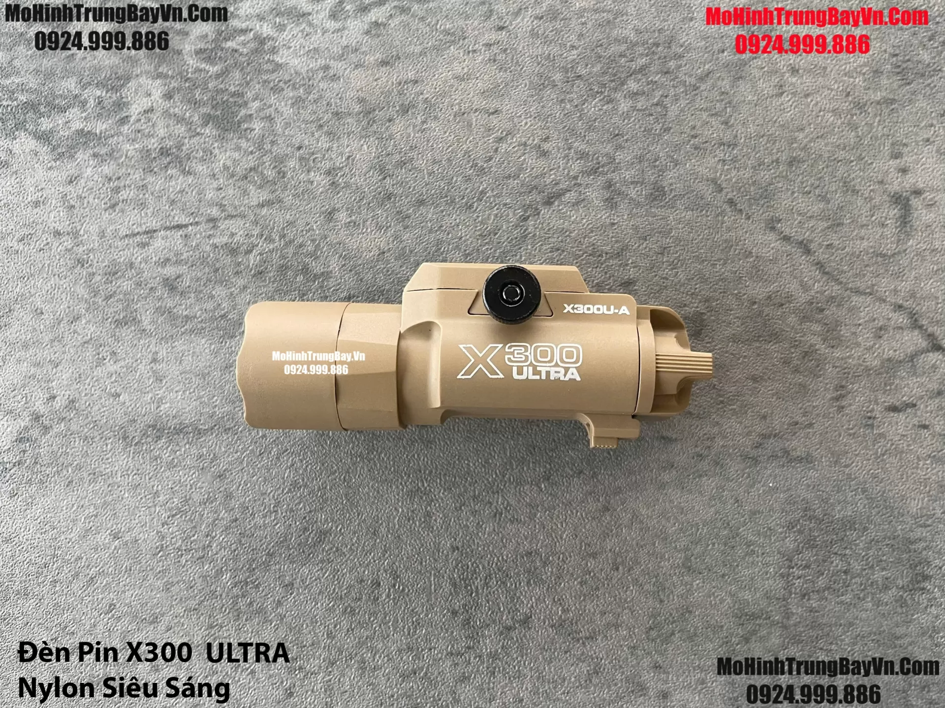Phụ Kiện Đèn Pin Siêu Sáng X300Ultra Màu Cát