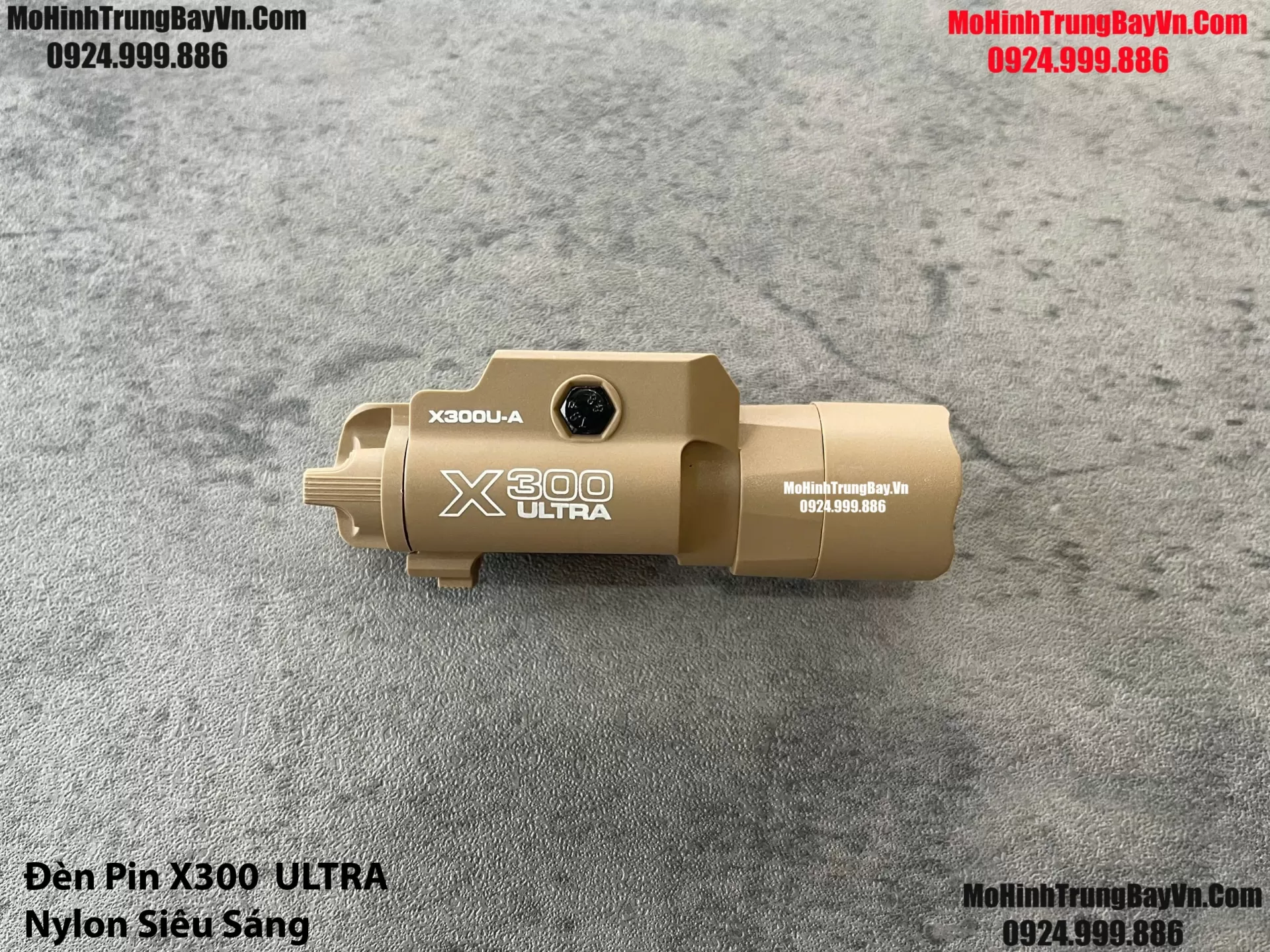 Phụ Kiện Đèn Pin Siêu Sáng X300Ultra Màu Cát