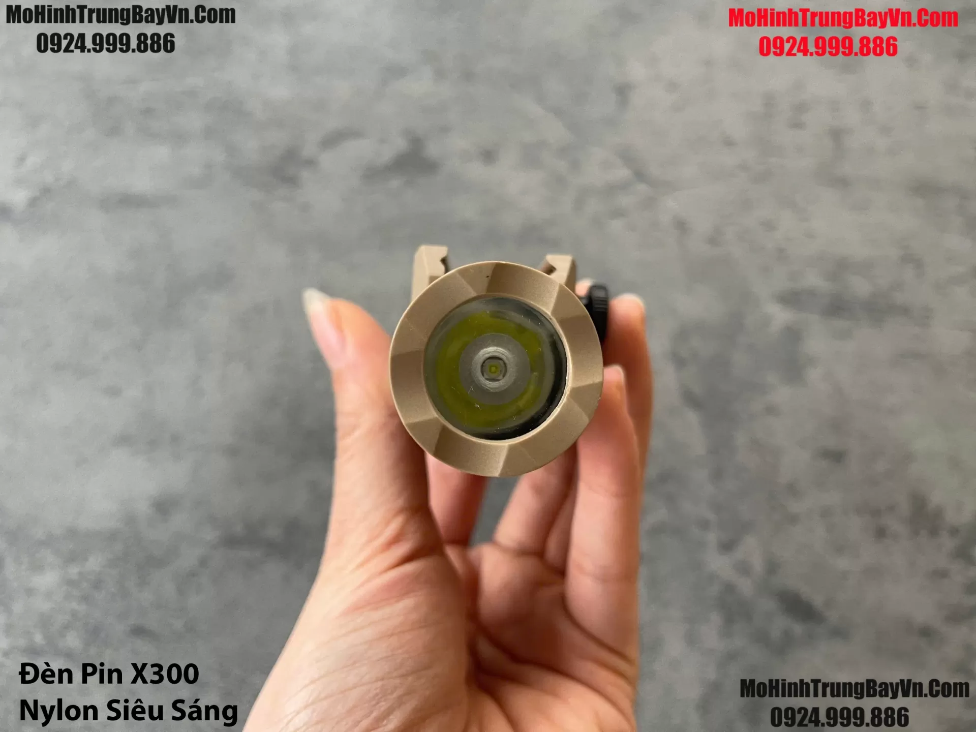 Phụ Kiện Đèn Pin Siêu Sáng X300Ultra Màu Cát