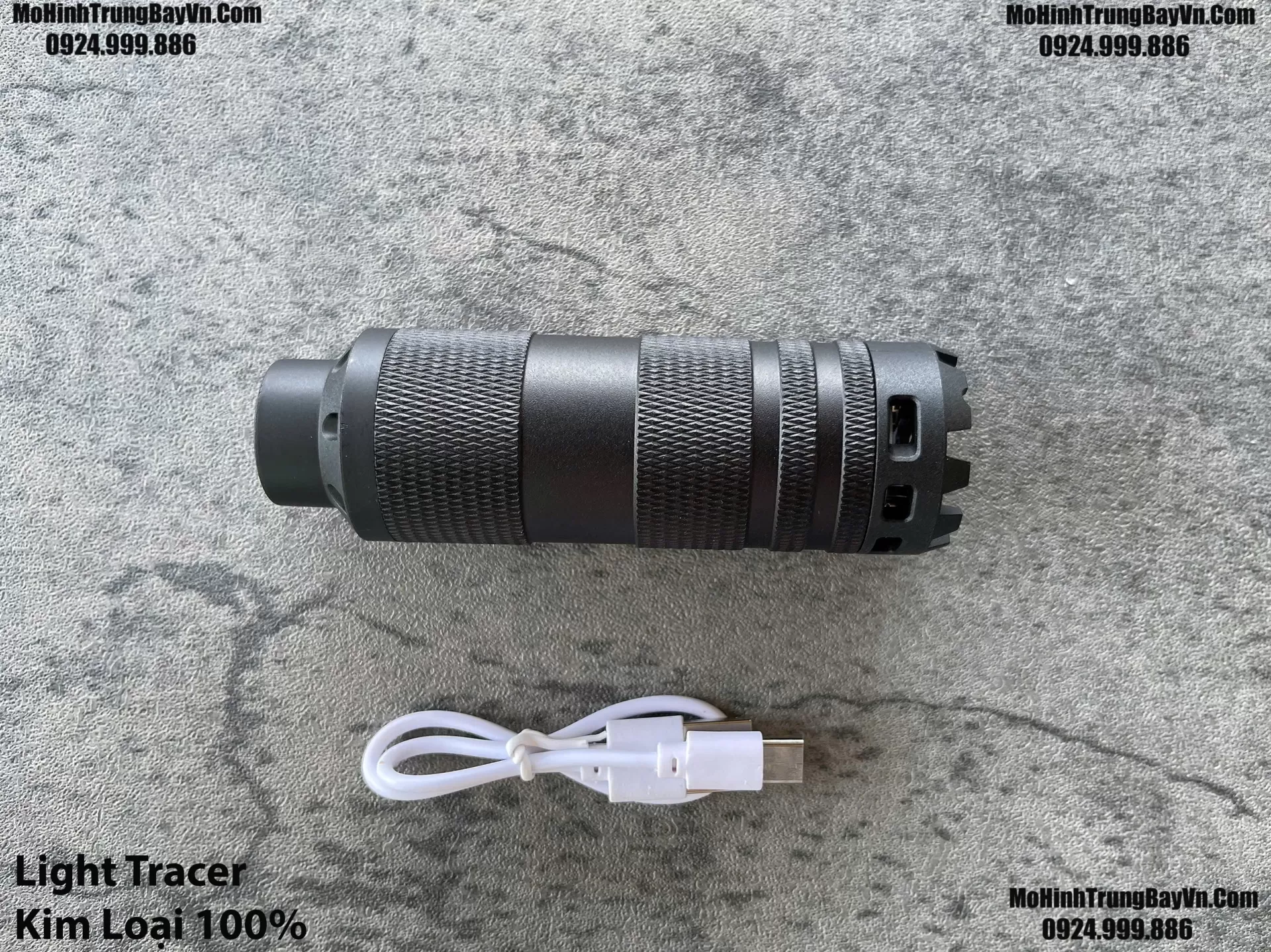 Phụ Kiện Giảm Thanh Kim Loại Light Tracer TG Full Kim Loại